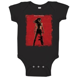 Grindhouse Scary Movie Halloween Baby One Piece Grindhouse Scary Movie Halloween Baby One Piece