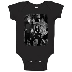 The Addams Family Scary Movie Halloween Baby One Piece The Addams Family Scary Movie Halloween Baby One Piece