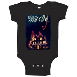 The House Of The Devil Scary Movie Halloween Baby One Piece The House Of The Devil Scary Movie Halloween Baby One Piece