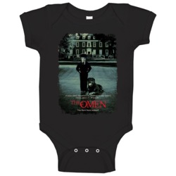 The Omen Scary Movie Halloween Baby One Piece The Omen Scary Movie Halloween Baby One Piece
