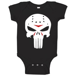 Jason Voorhees Punisher Mask Mashup Parody Horror Movie Friday The 13t Jason Voorhees Punisher Mask Mashup Parody Horror Movie Friday The 13t