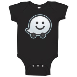 Waze App Halloween Unisex Baby One Piece