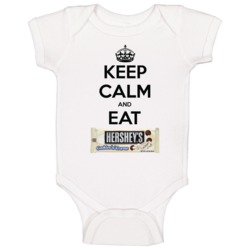 Keep Calm And Eat Hersheys Cookies And Cream Chocolate Bar Baby One Pi Keep Calm And Eat Hersheys Cookies And Cream Chocolate Bar Baby One Pi