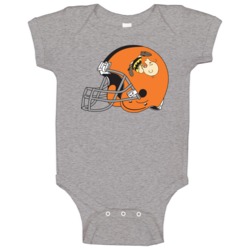 Charlie Brown Football Helmet Baby One Piece Charlie Brown Football Helmet Baby One Piece