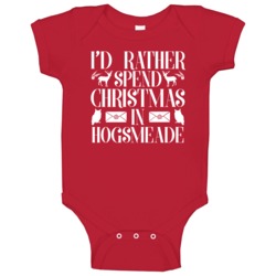 I'd Rather Spend Christmas In Hogsmeade Harry Potter Village Holiday F