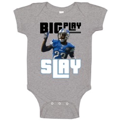 Big Play Darius Slay Detroit Football Player Fan Baby One Piece Big Play Darius Slay Detroit Football Player Fan Baby One Piece