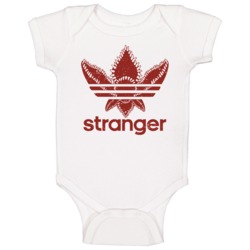 Stranger Things Demogorgon Adidas Baby One Piece Stranger Things Demogorgon Adidas Baby One Piece