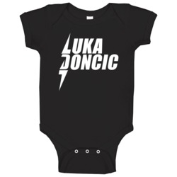 Luka Doncic Poplular European Basketball Star Fan Baby One Piece