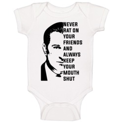 Young Robert De Niro Goodfellas Never Rat On Your Friends Quote Baby O Young Robert De Niro Goodfellas Never Rat On Your Friends Quote Baby O