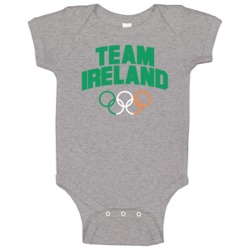 Team Ireland Winter Olympics Pyeongchang 2018 Baby One Piece Team Ireland Winter Olympics Pyeongchang 2018 Baby One Piece