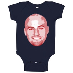 Rex Burkhead Big Head New England Football Player Fan Baby One Piece Rex Burkhead Big Head New England Football Player Fan Baby One Piece