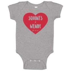 Squints And Wendy Forever The Sandlot Baby One Piece Squints And Wendy Forever The Sandlot Baby One Piece