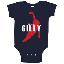 Gilly Gilly Silhouette Air Jordan Parody New England Football Fan Baby Gilly Gilly Silhouette Air Jordan Parody New England Football Fan Baby