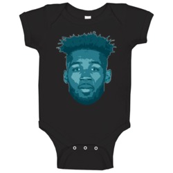 Jalen Mills Big Head Philadelphia Football Player Fan Baby One Piece Jalen Mills Big Head Philadelphia Football Player Fan Baby One Piece
