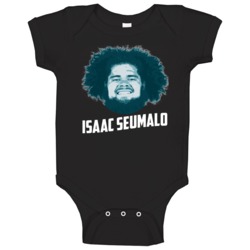 Isaac Seumalo Face Big Head Philadelphia Football Player Fan Baby One Isaac Seumalo Face Big Head Philadelphia Football Player Fan Baby One