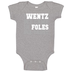 In Carson Wentz Nick Foles We Trust Philadelphia Football Qb Fan Baby In Carson Wentz Nick Foles We Trust Philadelphia Football Qb Fan Baby
