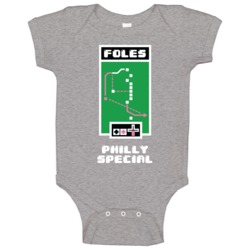 Foles Philly Special Video Game Philadelphia Football Baby One Piece Foles Philly Special Video Game Philadelphia Football Baby One Piece