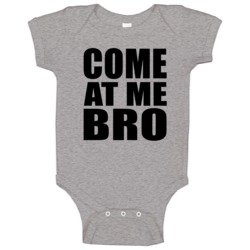 Come At Me Bro Geico Manatee Commercial Funny Baby One Piece Come At Me Bro Geico Manatee Commercial Funny Baby One Piece