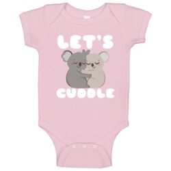 Lets Cuddle Geico Manatee Commercial Cute Koalas Baby One Piece Lets Cuddle Geico Manatee Commercial Cute Koalas Baby One Piece