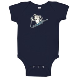 Cross Country Skiing Soohorang Pyeongchang 2018 Olympic Mascot Baby On Cross Country Skiing Soohorang Pyeongchang 2018 Olympic Mascot Baby On