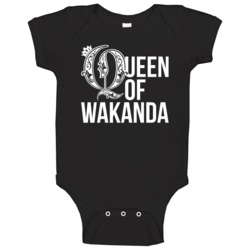Queen Of Wakanda Black Panther Baby One Piece Queen Of Wakanda Black Panther Baby One Piece