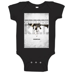 Generation Kill Gun Poster Tv Show Fan Baby One Piece Generation Kill Gun Poster Tv Show Fan Baby One Piece