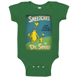 Book Cover The Sneetches And Other Stories Fan Baby One Piece Book Cover The Sneetches And Other Stories Fan Baby One Piece