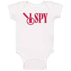 I Spy Tv Show Logo Fan Baby One Piece I Spy Tv Show Logo Fan Baby One Piece