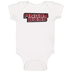 Angry Boys Logo Tv Show Chris Lilley Fan Baby One Piece Angry Boys Logo Tv Show Chris Lilley Fan Baby One Piece