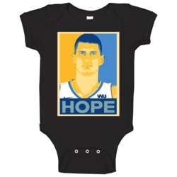 Nikola Jokic Greatest Basketball Player Hope Baby One Piece