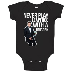Pete Holmes Never Play Leapfrog With A Unicorn Quote Comedian Fan Baby Pete Holmes Never Play Leapfrog With A Unicorn Quote Comedian Fan Baby
