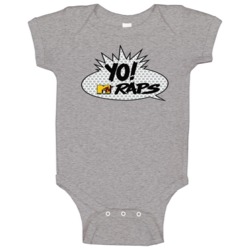Yo Mtv Raps 80s Vintage Pop Art Bubble Retro Fan Baby One Piece Yo Mtv Raps 80s Vintage Pop Art Bubble Retro Fan Baby One Piece