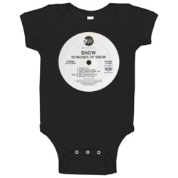 Snow Informer 12 Inches Of Snow Rap 1993 Record Fan Baby One Piece Snow Informer 12 Inches Of Snow Rap 1993 Record Fan Baby One Piece