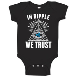 In Ripple Xrp We Trust Cryptocurrency Investor Baby One Piece In Ripple Xrp We Trust Cryptocurrency Investor Baby One Piece