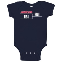 Arizona Vs Fbi Sean Miller Basketball Brackets Baby One Piece