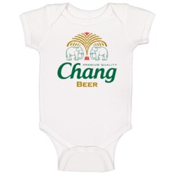 Chang Beer Southeast Thailand Fan Baby One Piece Chang Beer Southeast Thailand Fan Baby One Piece
