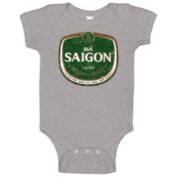 Bia Saigon Beer Southeast Vietnam Vietnam Fan Baby One Piece Bia Saigon Beer Southeast Vietnam Vietnam Fan Baby One Piece