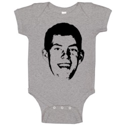 Jon Teske Michigan Basketball Tournament Fan Baby One Piece