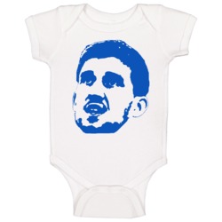 Sviatoslav Mykhailiuk Kansas Basketball Tournament Fan Baby One Piece