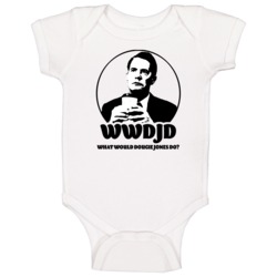 Wwdjd What Would Dougie Jones Do Twin Peaks Fan Baby One Piece Wwdjd What Would Dougie Jones Do Twin Peaks Fan Baby One Piece