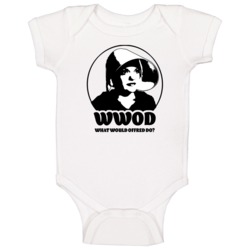 Wwod What Would Offred Do Handmaid's Tale Fan Baby One Piece Wwod What Would Offred Do Handmaid's Tale Fan Baby One Piece