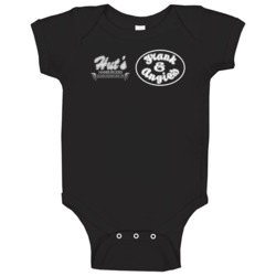 Hut's Hamburgers Burger Food Fan Baby One Piece Hut's Hamburgers Burger Food Fan Baby One Piece
