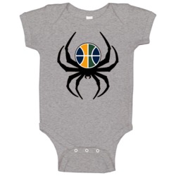 Spida Donovan Mitchell 45 Utah Basketball Sports Cool Baby One Piece