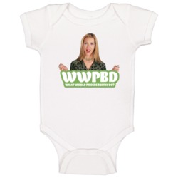 Wwpbd What Would Phoebe Buffay Do Friends Fan Baby One Piece Wwpbd What Would Phoebe Buffay Do Friends Fan Baby One Piece