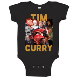 Tim Curry Movies Mashup Hollywood Actor Fan Baby One Piece