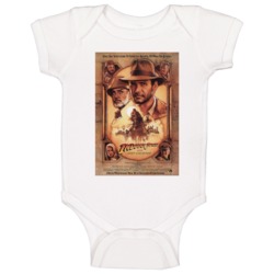 Indiana Jones And The Last Crusade Retro Movie Poster Fan Baby One Pie Indiana Jones And The Last Crusade Retro Movie Poster Fan Baby One Pie