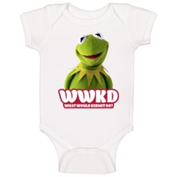Wwkd What Would Kermit The Frog Do Fan Baby One Piece Wwkd What Would Kermit The Frog Do Fan Baby One Piece