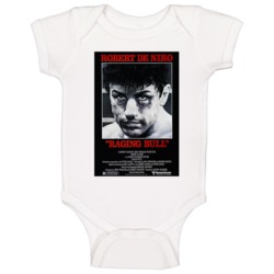 Raging Bull Retro Movie Poster Fan Baby One Piece Raging Bull Retro Movie Poster Fan Baby One Piece