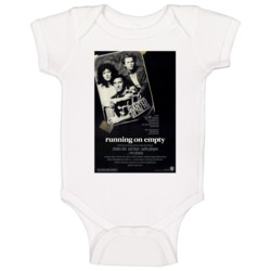 Running On Empty Retro Movie Poster Fan Baby One Piece Running On Empty Retro Movie Poster Fan Baby One Piece