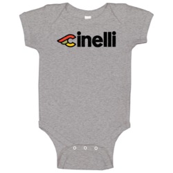 Vintage Distressed Cinelli Cycling Baby One Piece Vintage Distressed Cinelli Cycling Baby One Piece
